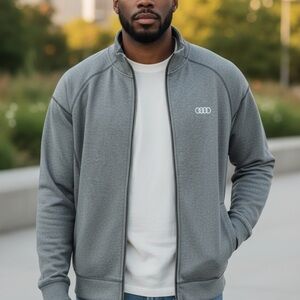 OGIO Gray Zip-Up Jacket